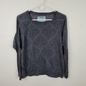 Nation by Jon Menshen Large Dark Gray Long Sleeve